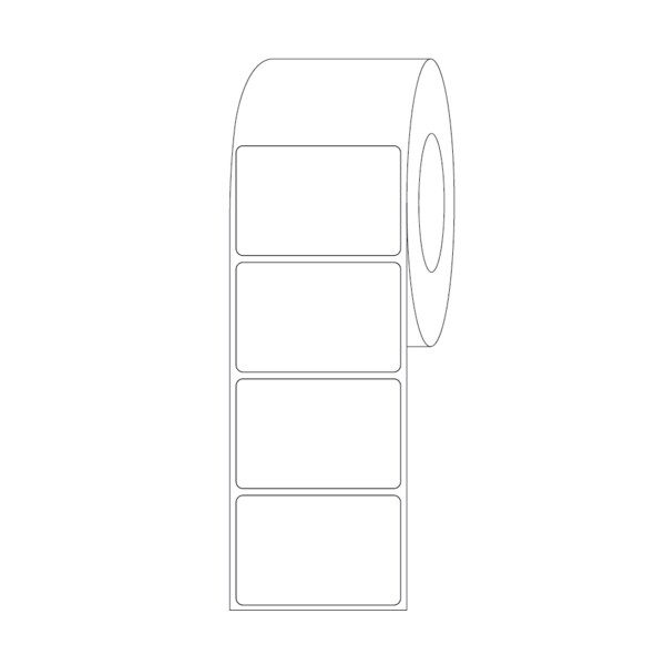 Nevs Label, Blank Direct Thermal 2" x 3" LBW-0136 - main